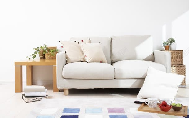 简约白色沙发家具jpg设计背景_新图网 https://ixintu.com 家具 沙发 白色 简洁物品 简约