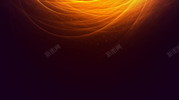 黑底金色光线弧形海报背景jpg设计背景_新图网 https://ixintu.com 光线 弧形 海报 背景 金色