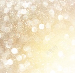 金色粒子特效金色梦幻光斑背景高清图片