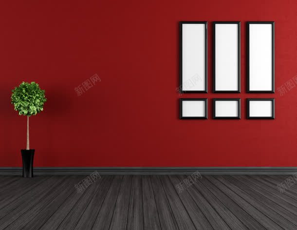 红色墙壁叹号花瓶室内海报背景jpg设计背景_新图网 https://ixintu.com 墙壁 室内 海报 红色 背景 花瓶