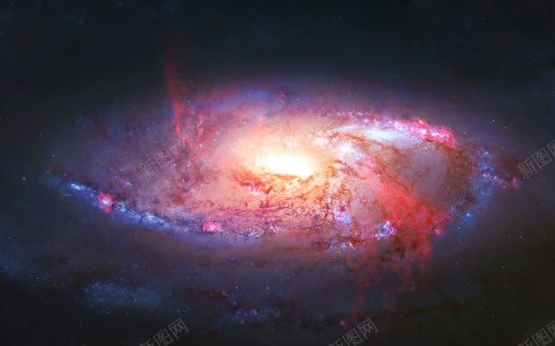 绚丽星云宇宙银河jpg设计背景_新图网 https://ixintu.com 宇宙 星云 绚丽 银河