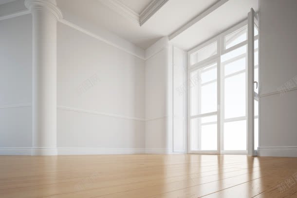 白色室内简约木地板jpg设计背景_新图网 https://ixintu.com 室内 木地板 白色 简约