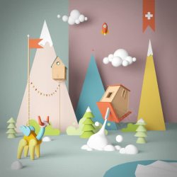 儿童房装修儿童房装修卡通高清图片