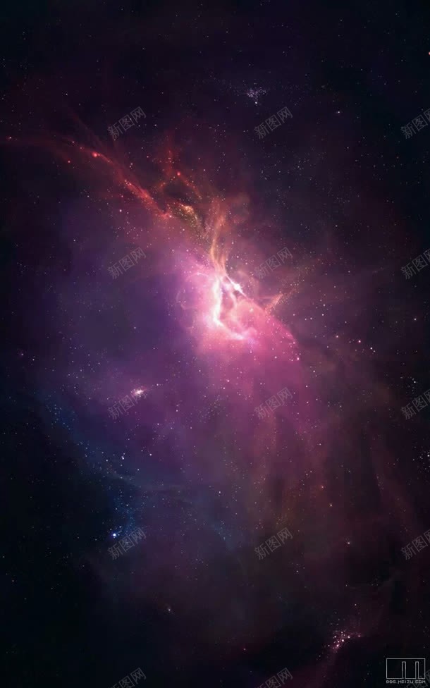 紫粉色星空星光壁纸jpg设计背景_新图网 https://ixintu.com 壁纸 星光 星空 粉色