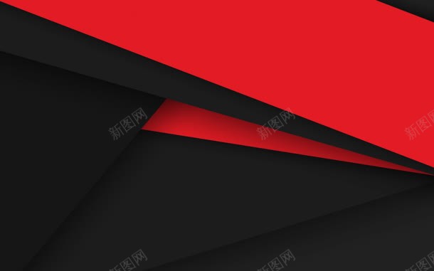 红色立体的几何图形jpg设计背景_新图网 https://ixintu.com 几何图形 立体 红色