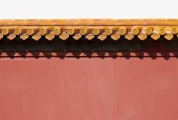 中国红墙复古古风红墙故宫红墙高清图片