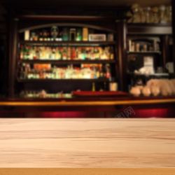 家用小吧台酒吧桌子背景高清图片