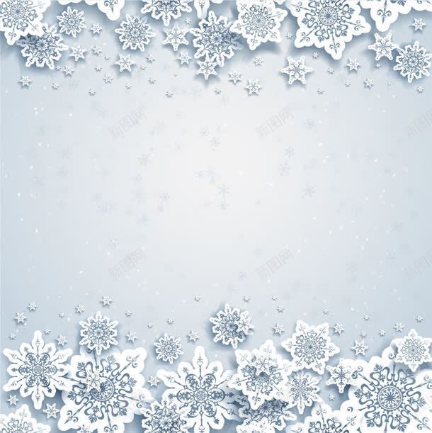 白色雪花壁纸海报背景背景图片免费下载 素材fmxspwuvk 新图网