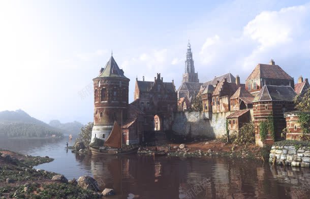 欧洲城堡古堡建筑jpg设计背景_新图网 https://ixintu.com 古堡 城堡 建筑 欧洲
