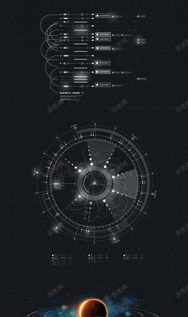 宇宙外圈的信息图jpg设计背景_新图网 https://ixintu.com 信息 外圈 宇宙