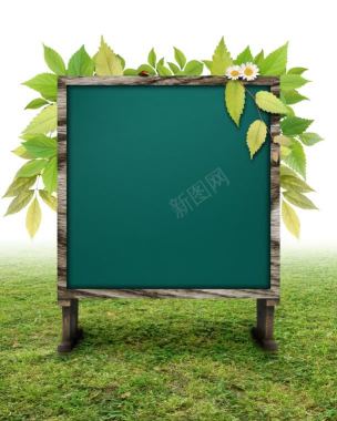 感恩节黑板背景绿色框架摄影摄影图片
