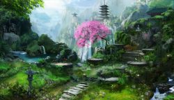 唯美青山绿水青山绿水唯美景色高清图片