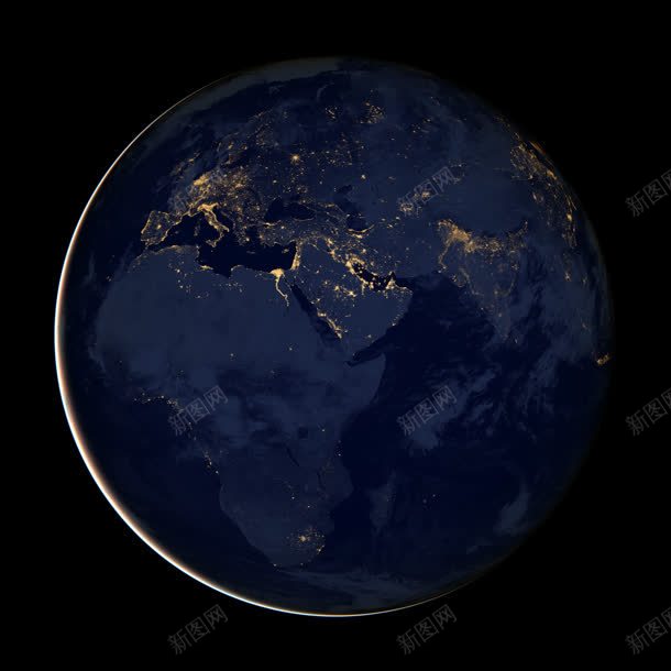 黑暗地球星空夜景图jpg设计背景_新图网 https://ixintu.com 地球 夜景 星空 黑暗