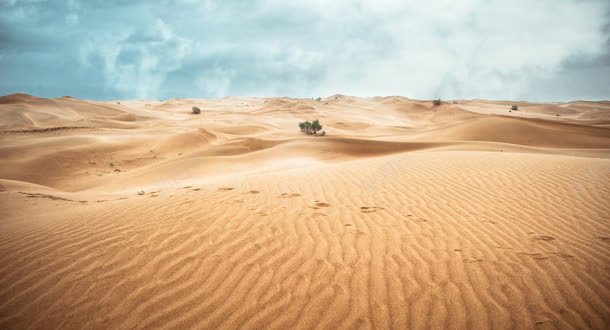 无边的黄色沙漠蓝天空jpg设计背景_新图网 https://ixintu.com 淡蓝 天空 无边 沙漠 高低不平 黄色 印迹 骆驼