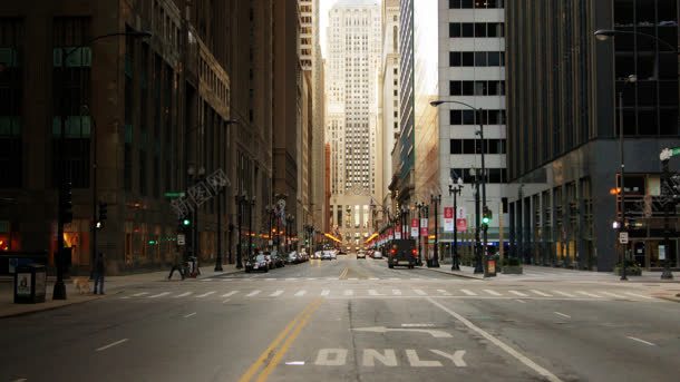 芝加哥市摩天大楼图背景