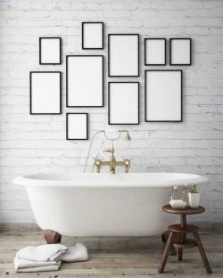 浴缸和相框图片浴缸和相框高清图片