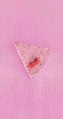 女孩粉色草莓巧克力蛋糕海报背景高清图片