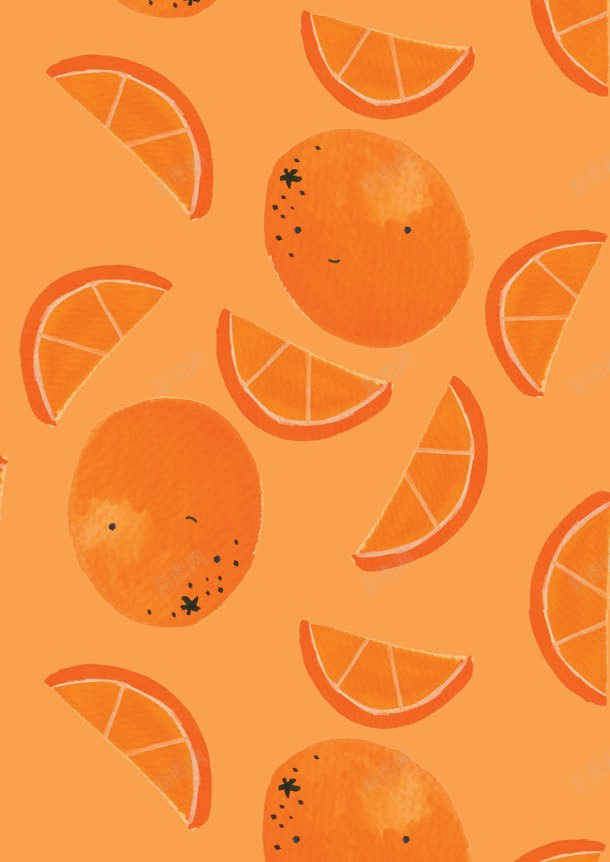 橙子橙色背景jpg设计背景_新图网 https://ixintu.com 橙子 橙色 素材 背景