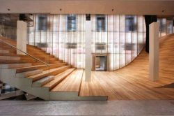 楼梯式空间式室内楼梯木地板个性高清图片
