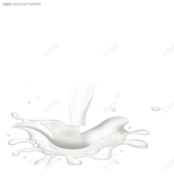 扁平风格立绘牛奶合成效果jpg设计背景_新图网 https://ixintu.com 合成 扁平 效果 牛奶 风格