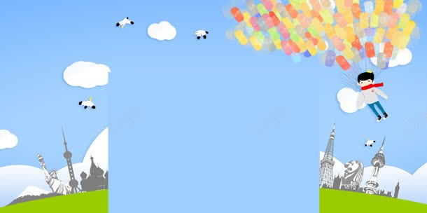 彩色断层气球小孩jpg设计背景_新图网 https://ixintu.com 小孩 彩色 断层 气球
