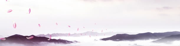 古典背景jpg设计背景_新图网 https://ixintu.com banner 古风 山 花瓣