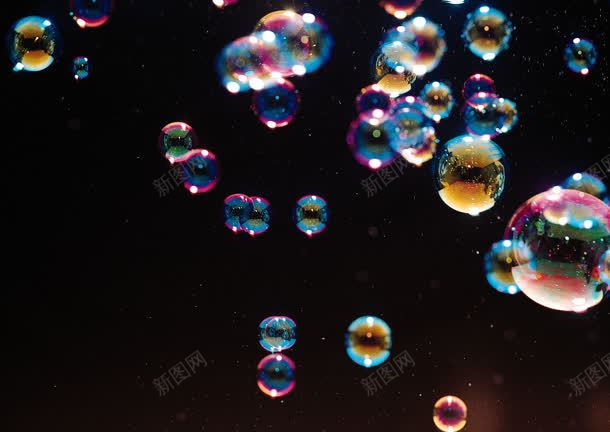 彩色漂浮起来的泡泡jpg设计背景_新图网 https://ixintu.com 彩色 泡泡 漂浮 起来