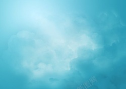 深蓝色唯美彩墨深蓝色唯美天空白云高清图片