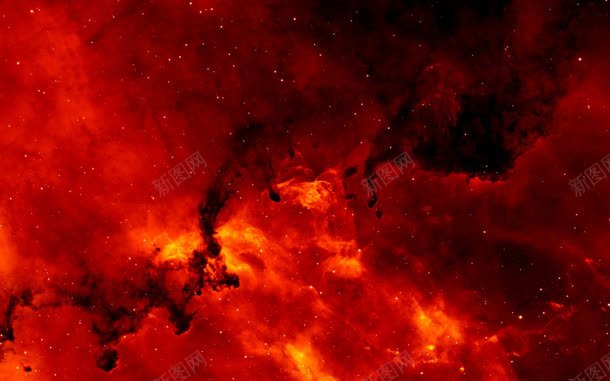 红色银河系宽屏背景jpg设计背景_新图网 https://ixintu.com 红色 背景 银河系