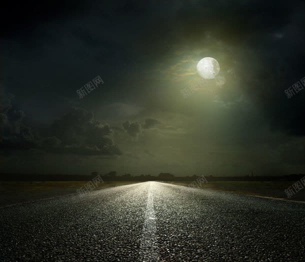 月亮与马路风景jpg设计背景_新图网 https://ixintu.com 公路 公路交通 其它类别 图片素材 月亮 月亮与马路风景图片 月亮与马路风景图片素材下载 背景花边 路面 马路风景