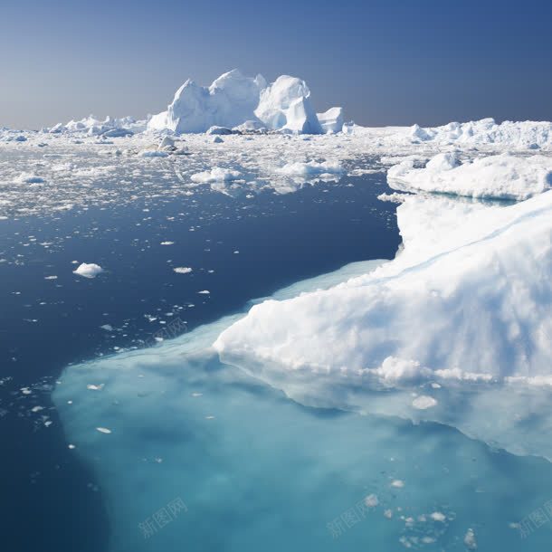 北极冰山冰块摄影图jpg_新图网 https://ixintu.com 冰块 冰山 北极 摄影 模型 水面结冰