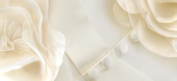 白色衣服扣子花朵海报背景jpg设计背景_新图网 https://ixintu.com 扣子 海报 白色 背景 花朵 衣服