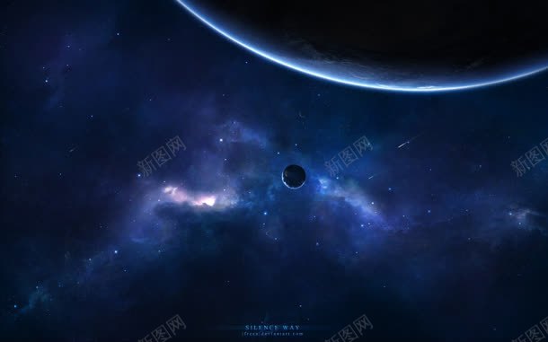 星球星空夜空海报jpg设计背景_新图网 https://ixintu.com 夜空 星球 星空 海报