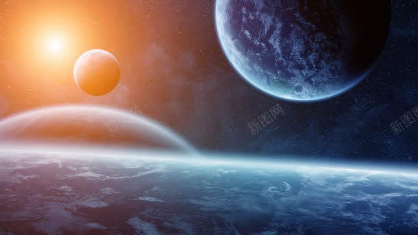 浩瀚宇宙的星球jpg设计背景_新图网 https://ixintu.com 宇宙 星球 浩瀚 素材