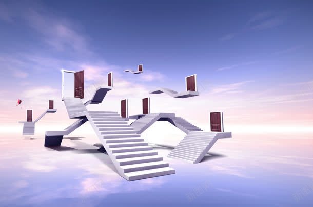 创意广告楼梯jpg设计背景_新图网 https://ixintu.com 创意 广告 楼梯 设计