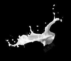 食物饮料飞溅的白色牛奶高清图片