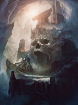 恐怖环境音环境渲染效果恐怖建筑高清图片