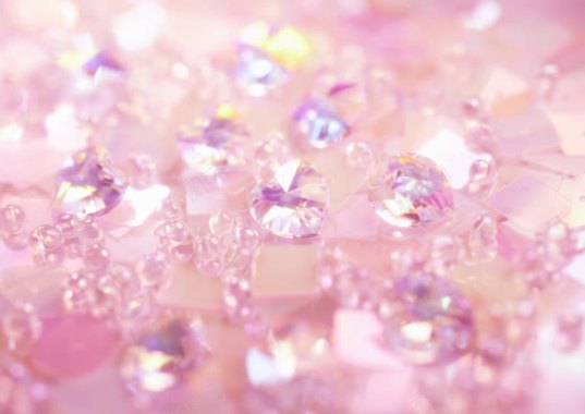 梦幻钻石粉色壁纸背景