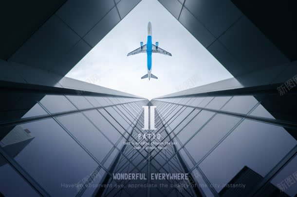 科技世界飞机上空jpg设计背景_新图网 https://ixintu.com 上空 世界 科技 飞机