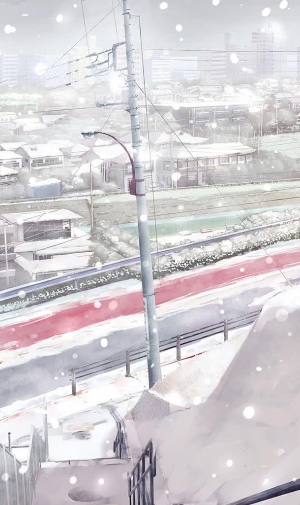 手绘冬景城市插画背景图片免费下载 素材7qqkggkaw 新图网 手绘冬景城市插画背景图片免费下载 素材7qqkggkaw 新图网