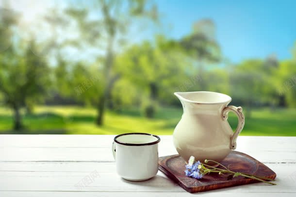 绿色大树背景茶杯jpg设计背景_新图网 https://ixintu.com 大树 绿色 背景 茶杯