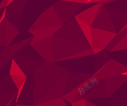 红色梦幻抽象背景图片红色三角形背景底纹高清图片