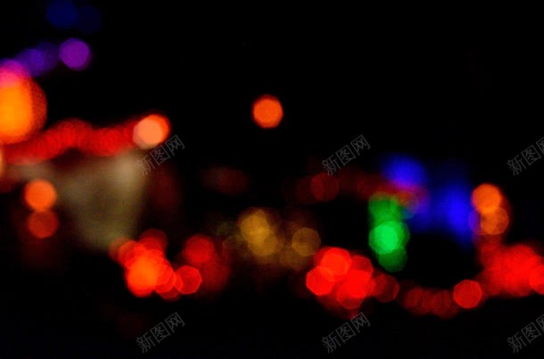 朦胧下的城市灯光jpg设计背景_新图网 https://ixintu.com 城市 朦胧 灯光