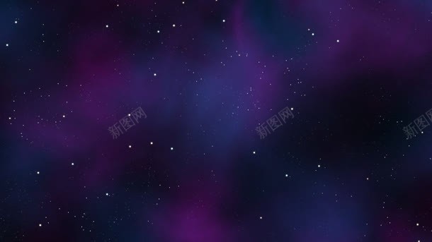 紫色星空梦幻壁纸背景