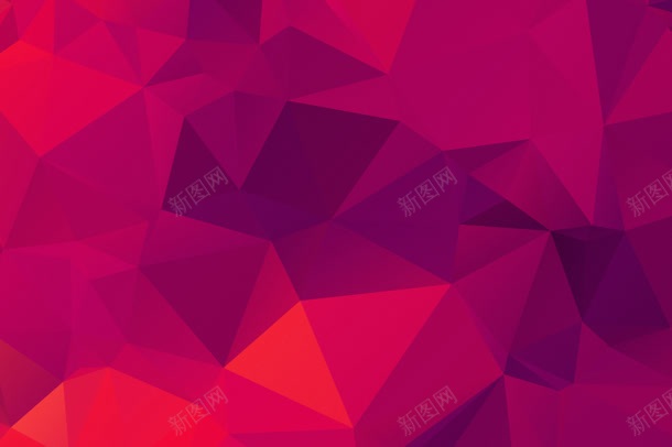 红紫色三角形立体壁纸jpg设计背景_新图网 https://ixintu.com 三角形 壁纸 立体 紫色
