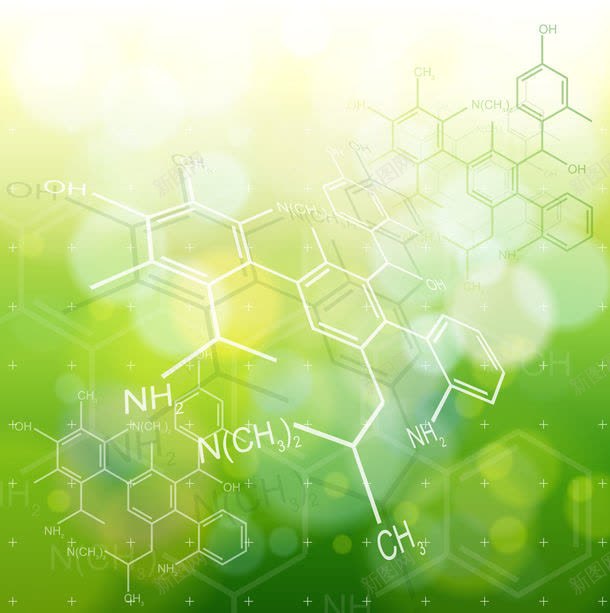 分子结构jpg设计背景_新图网 https://ixintu.com 其它类别 分子结构 分子结构图片 分子结构图片素材下载 化学 图片素材 梦幻背景 生物学 绿色化学品 绿色清新背景 背景花边