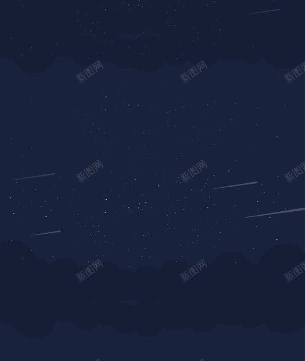 卡通月下云层月亮流星雨海报背景jpg设计背景_新图网 https://ixintu.com 云层 卡通 月亮 流星 流星雨 海报 背景