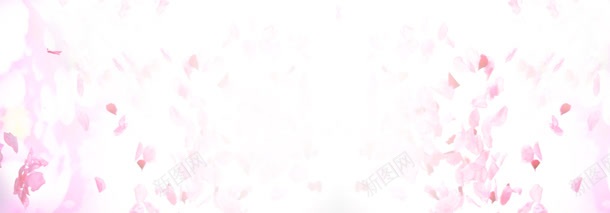 粉红色背景jpg设计背景_新图网 https://ixintu.com 优雅 宁静 美女 美容 美容海报 花 花瓣