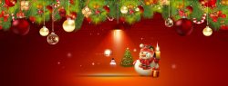 蜡烛吊灯淘宝天猫圣诞背景高清图片