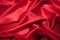 丝绸素材红色绸缎丝绸布料高清图片